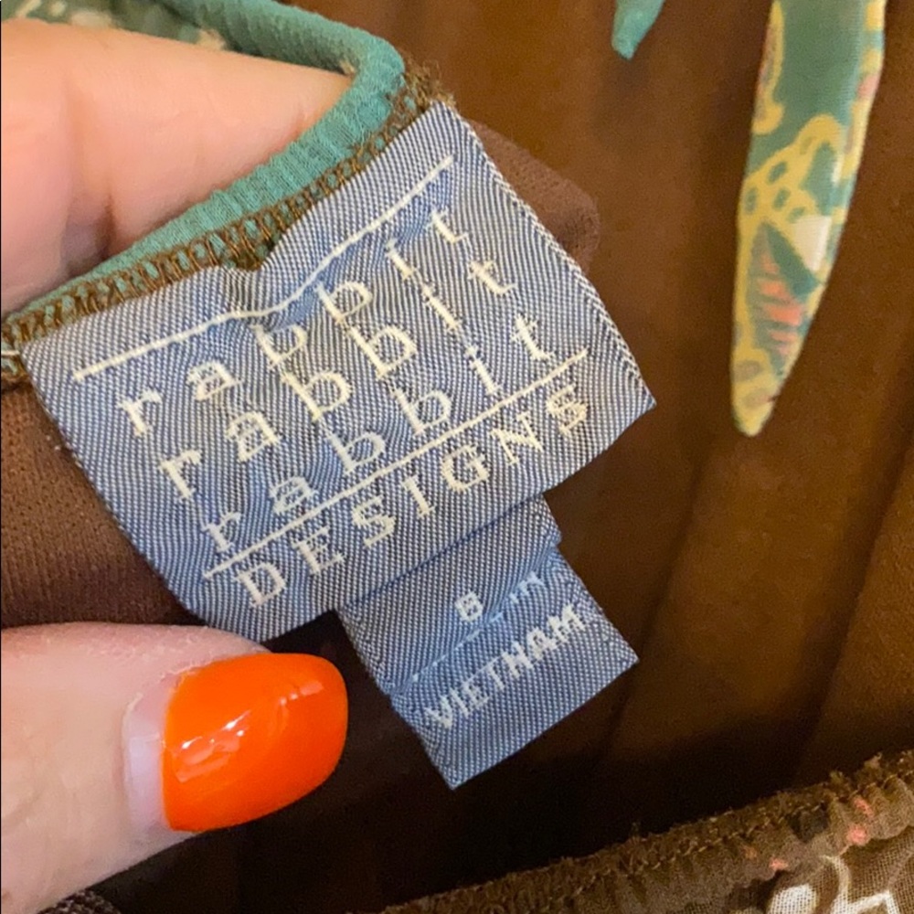 Rabbit Rabbit Rabbit halter maxi dress.Boho Style - Picture 9 of 10